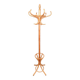 Parrot rattan coat rack