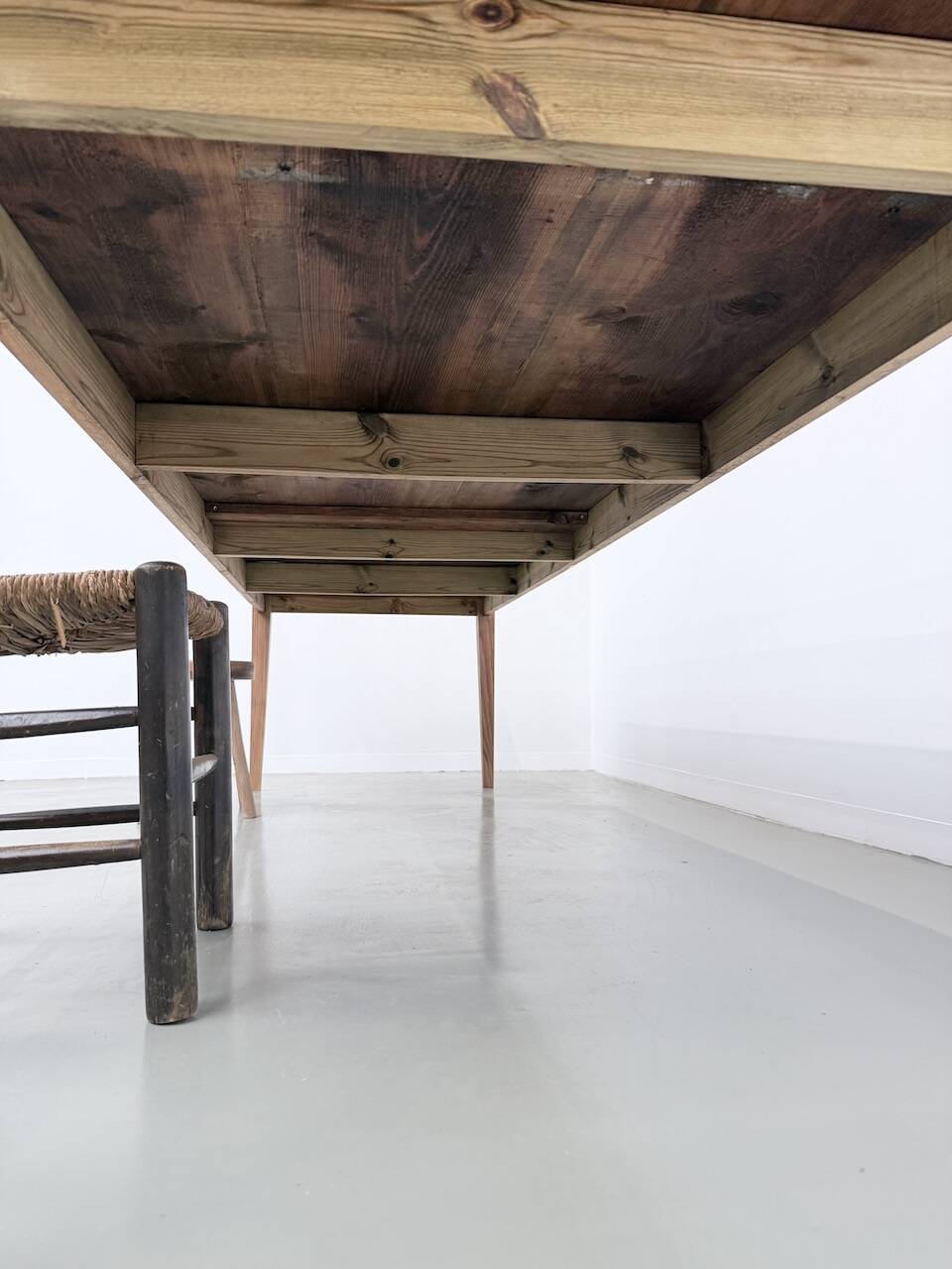 1950 pine farmhouse table 3m XL