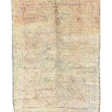 Vintage Moroccan Shaggy Rug from the Haouz region 1970