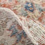 5x9 Pale Red & Blue Shabby Chic Vintage Turkish Rug, 151x259Cm SK5619