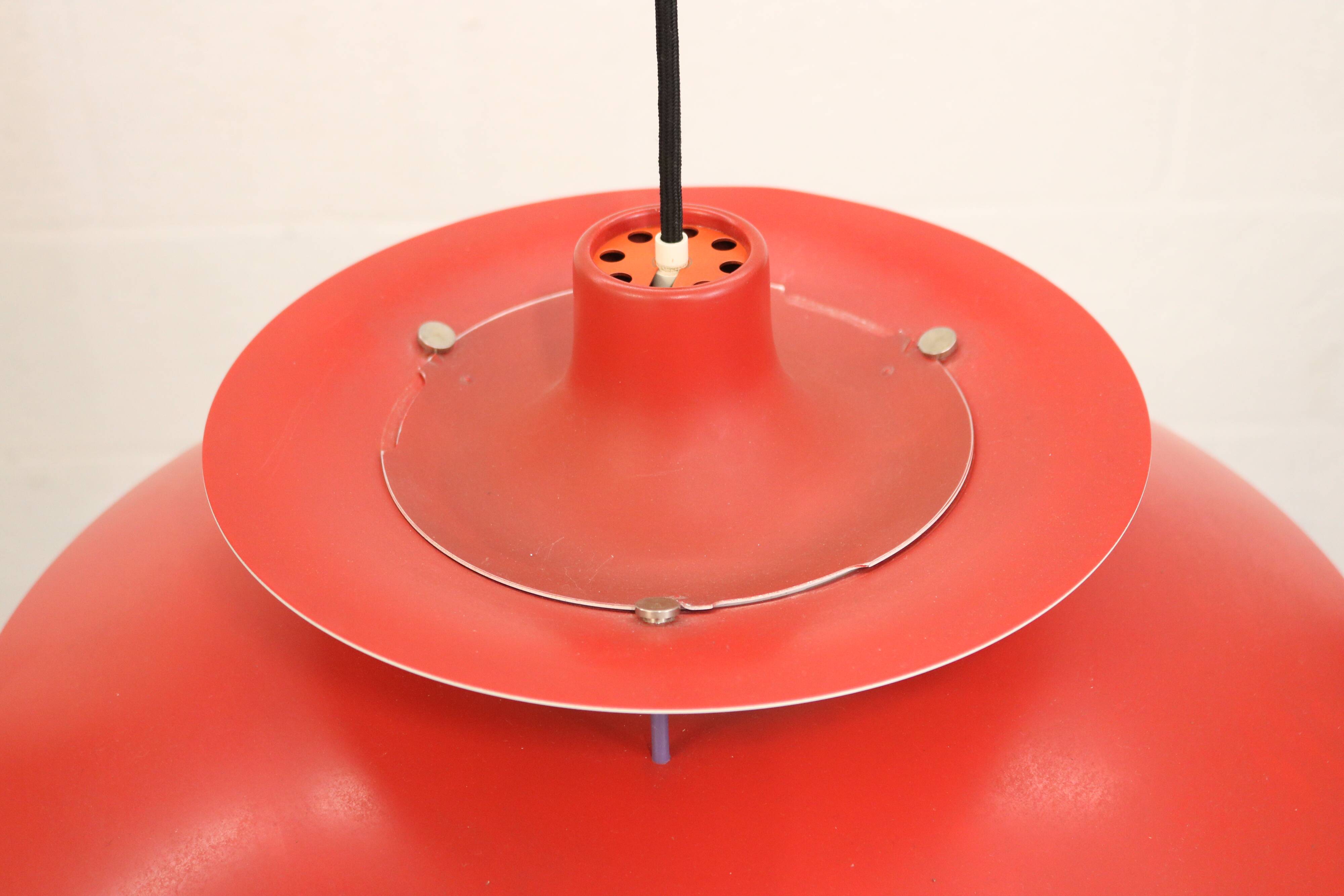 The genuine Danish item - PH5 pendant - original red colour - Louis Poulsen -
