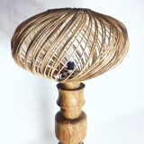 Massive elm lamp 1970