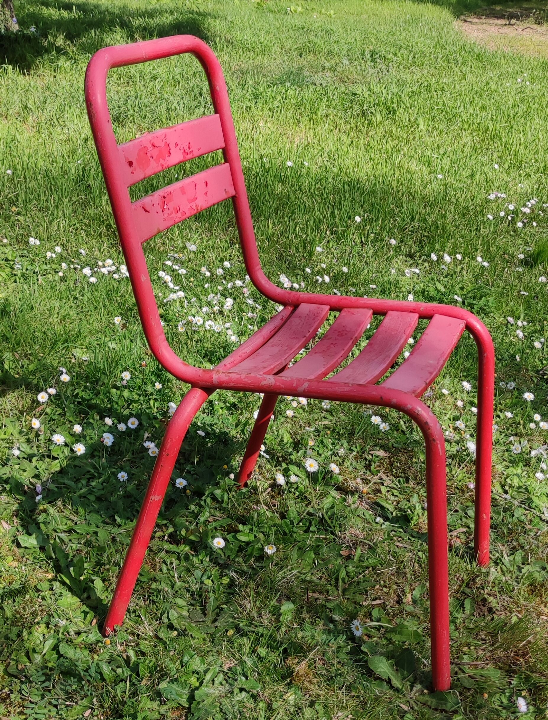 Vintage garden furniture Tolix