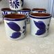Hand-painted hand-painted hand-painted ceramic cup glasses