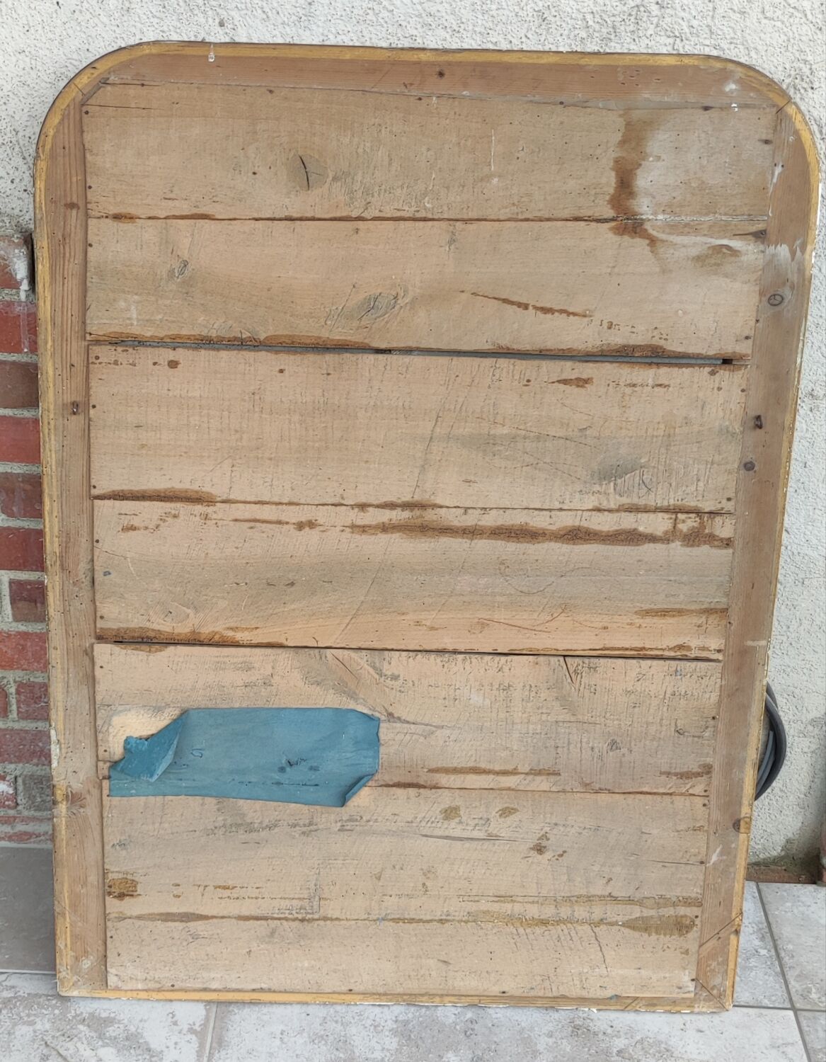 Gilded mirror Louis Philippe 71x94cm