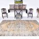 5x9 Peach Orange Handmade Wool Vintage Rug, 172x277Cm SK 240635