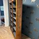 Antique open bookcase