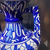 Vase vintage méditerranéen en forme d'amphore