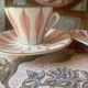 Lot de 2 tasses à café Digoin vintage