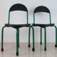 Pair of folding chairs model "Clark" by Lucci and Orlandini for Lamm 1985