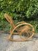 Vintage 1970s bamboo rocking chair