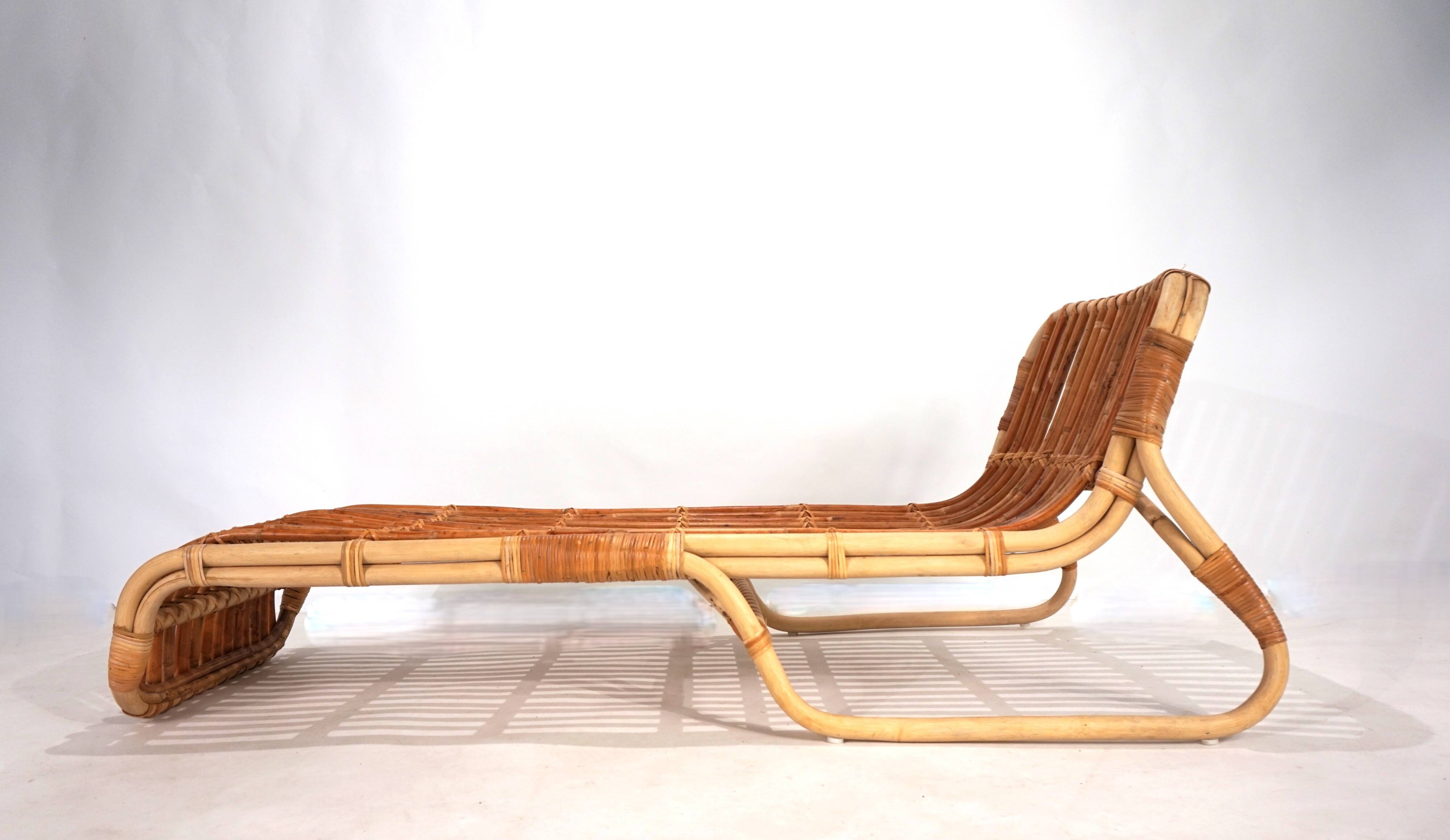 Lit de repos en bambou, 1970
