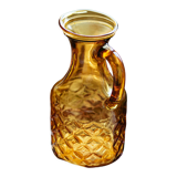 Pichet en verre ambré