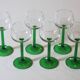 6 glasses of white wine from Alsace in very good condition.