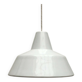 Danish enamel pendant lamp from the mid-century by Louis Poulsen, 1960s.