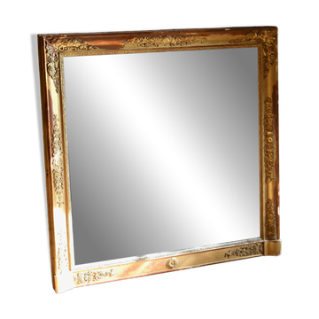 Grand miroir ancien doré Empire XIXÈME