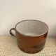 4 stoneware cups