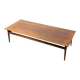Scandinavian Modern Large Danish Teak Coffee Table 1950s