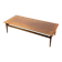 Scandinavian Modern Large Danish Teak Coffee Table 1950s