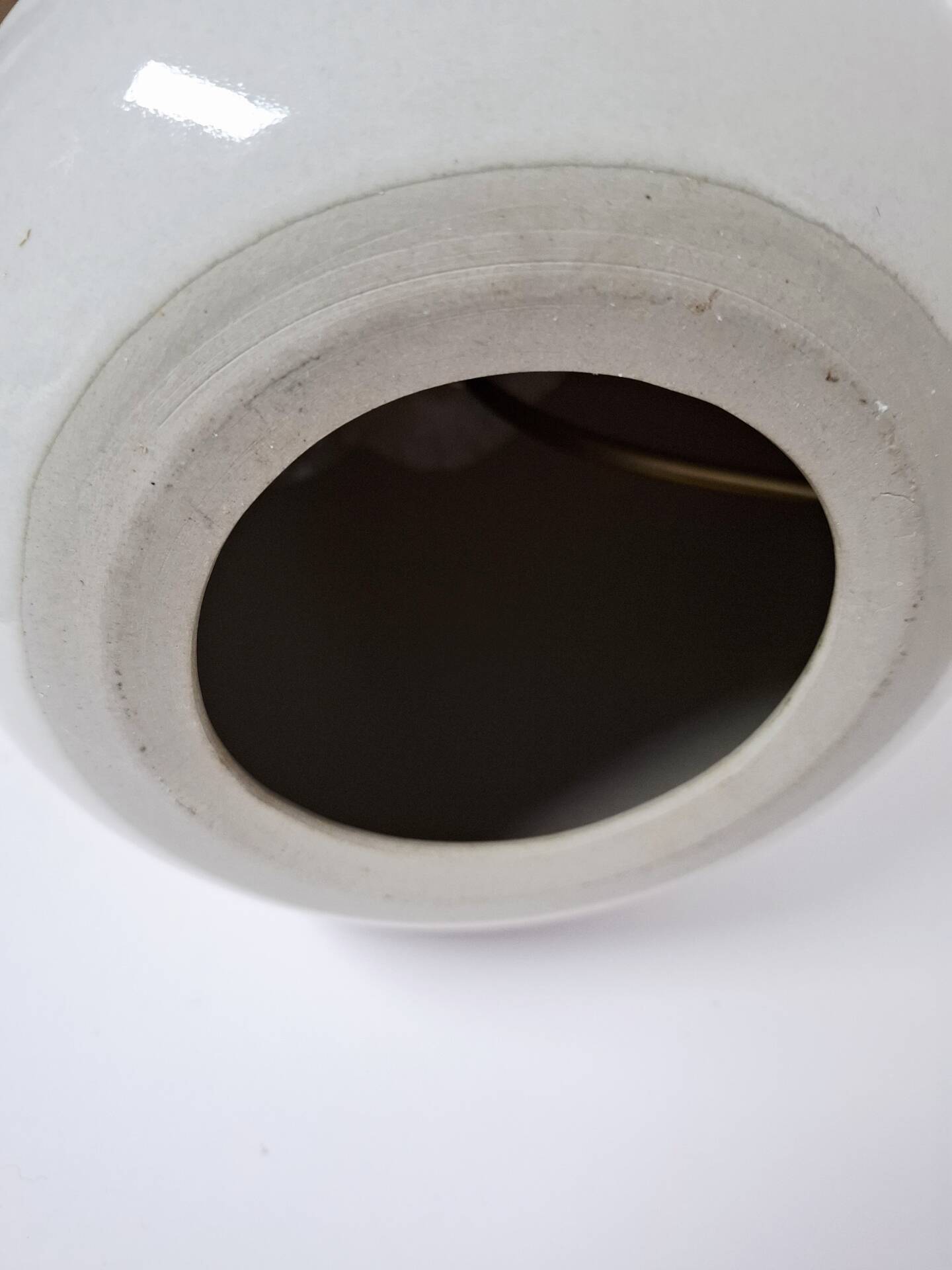 Lampe céramique vintage