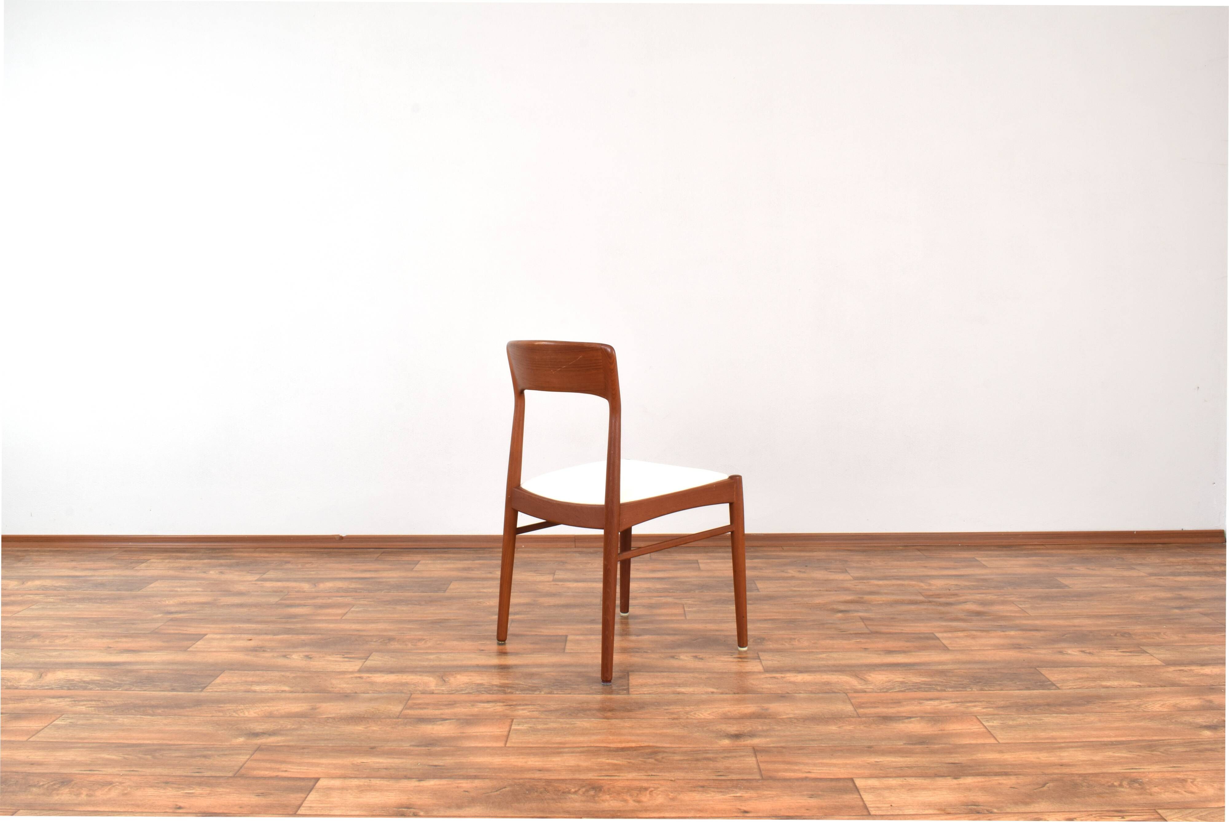 Danish Teak Dining Chairs by Henning Kjærnulf for Korup Stolefabrik, 1960s, Set of 4
