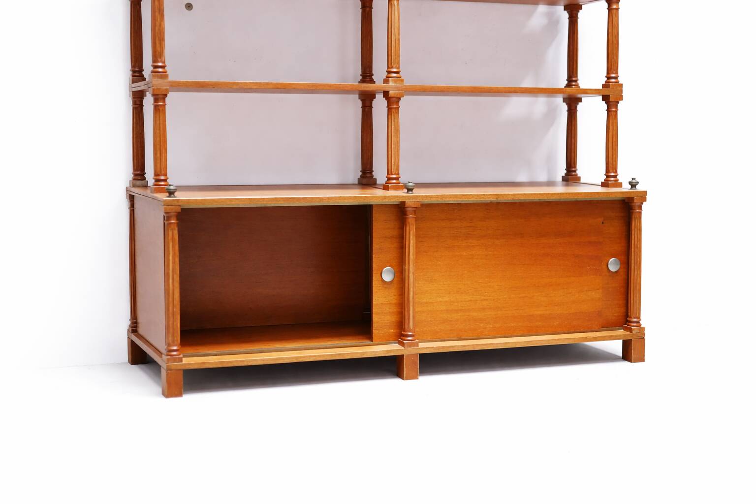 Vintage wooden bookshelf – 1950s/60s