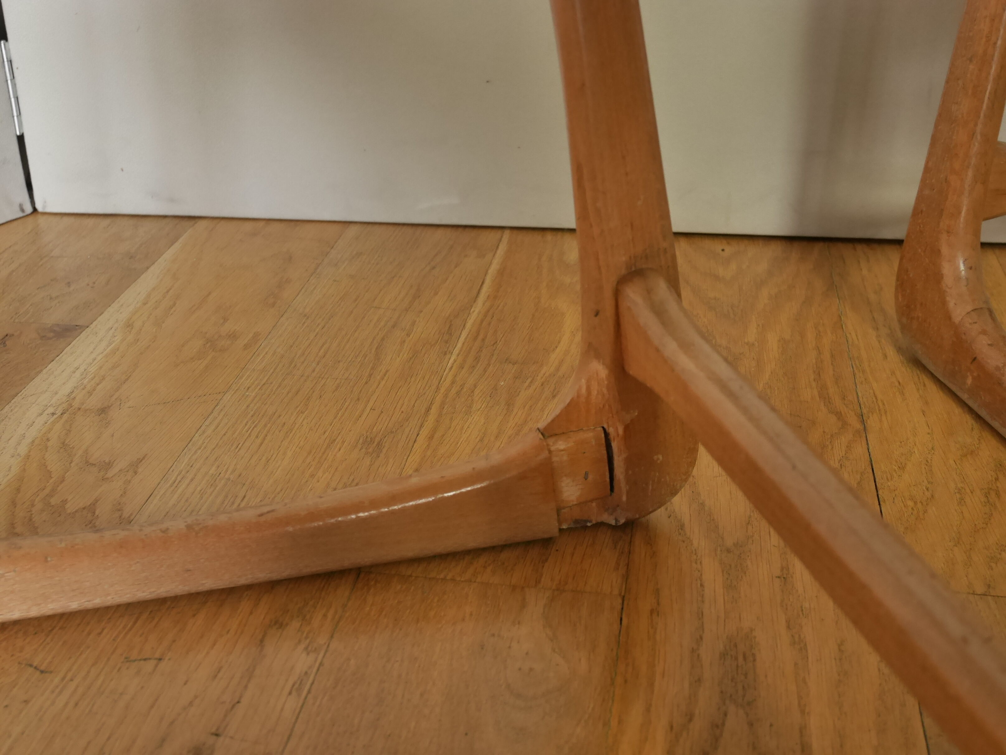 6 chairs slebaumann of the years 60