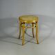 Bistro Stool by Fischel 1890/1900 caned, no Thonet (Height 52 cm)