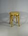 Bistro Stool by Fischel 1890/1900 caned, no Thonet (Height 52 cm)