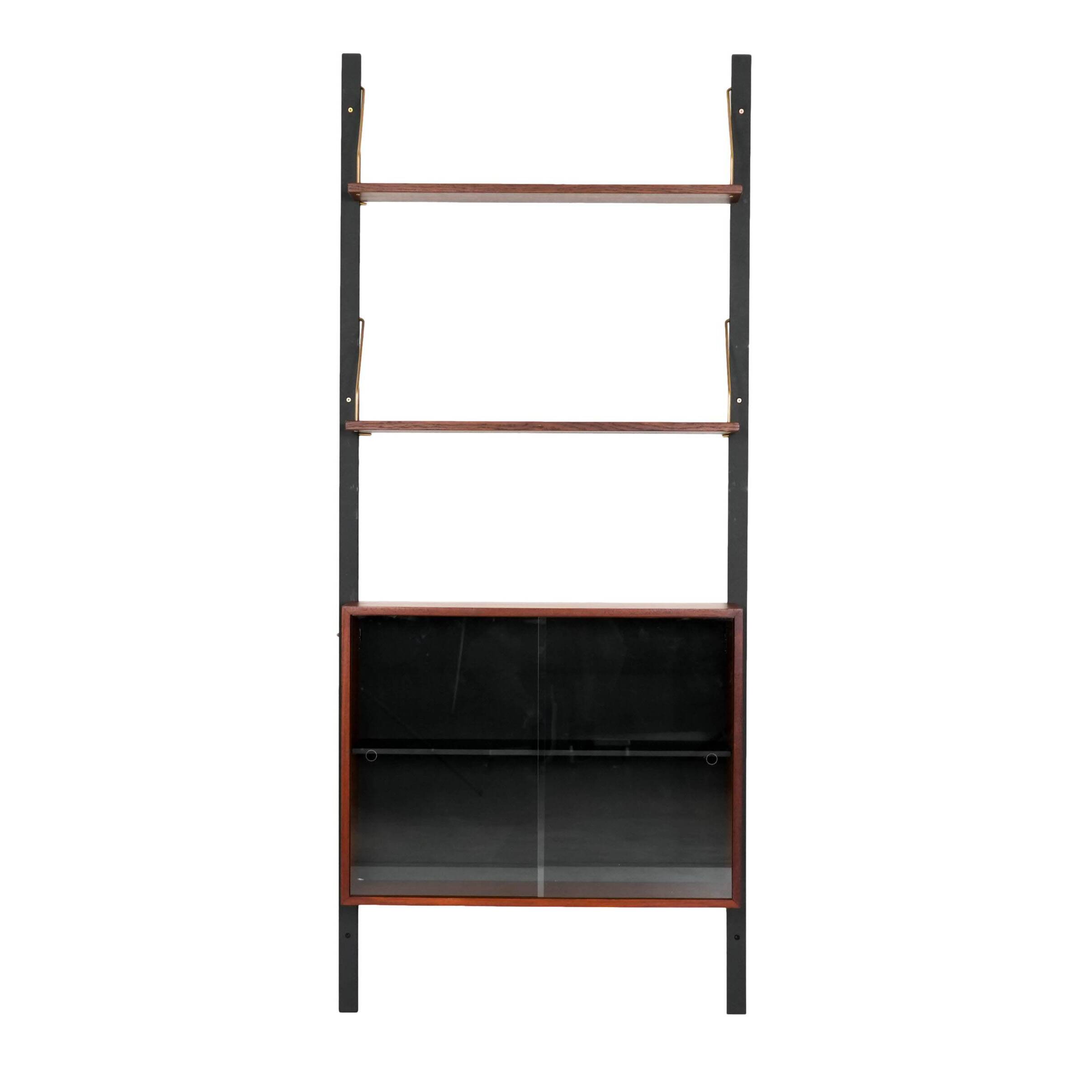Teak shelving unit, Danish design, 1960s, made in Denmark