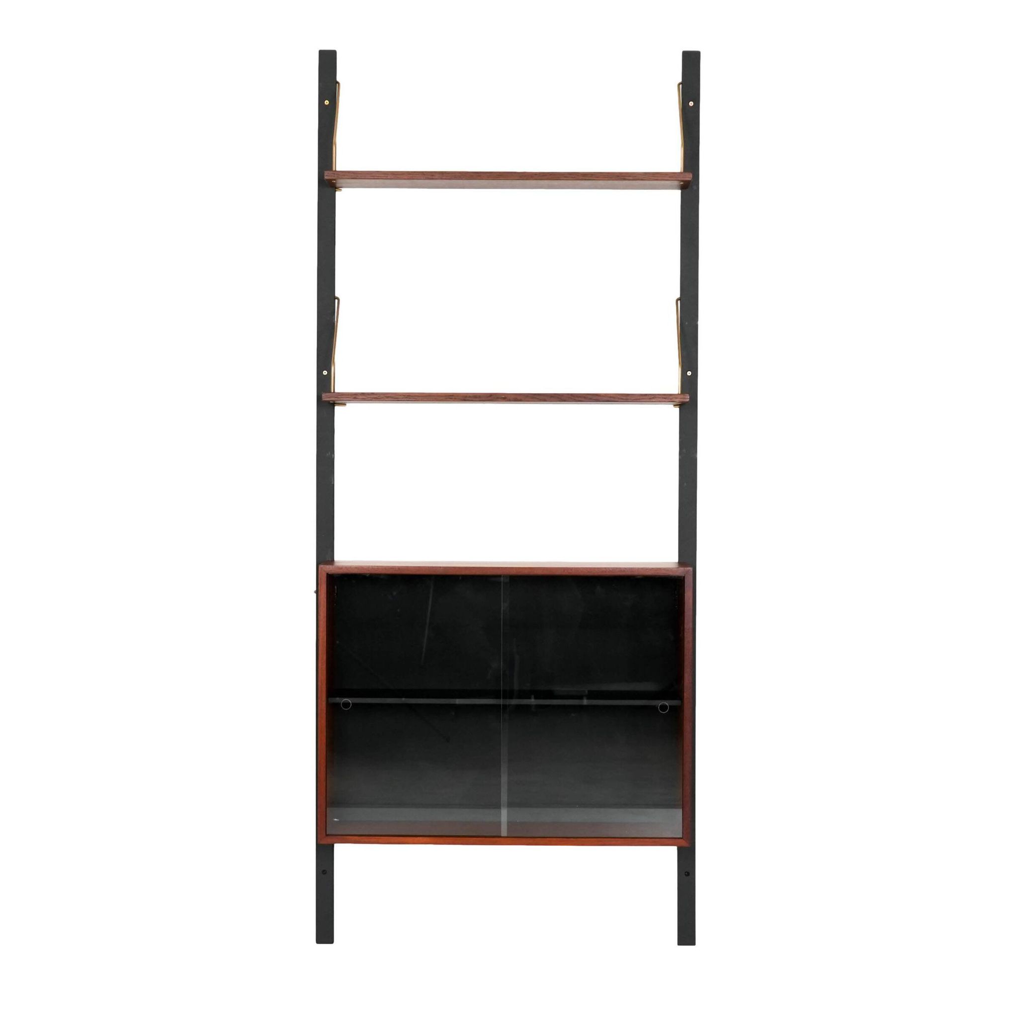 Teak shelving unit, Danish design, 1960s, made in Denmark