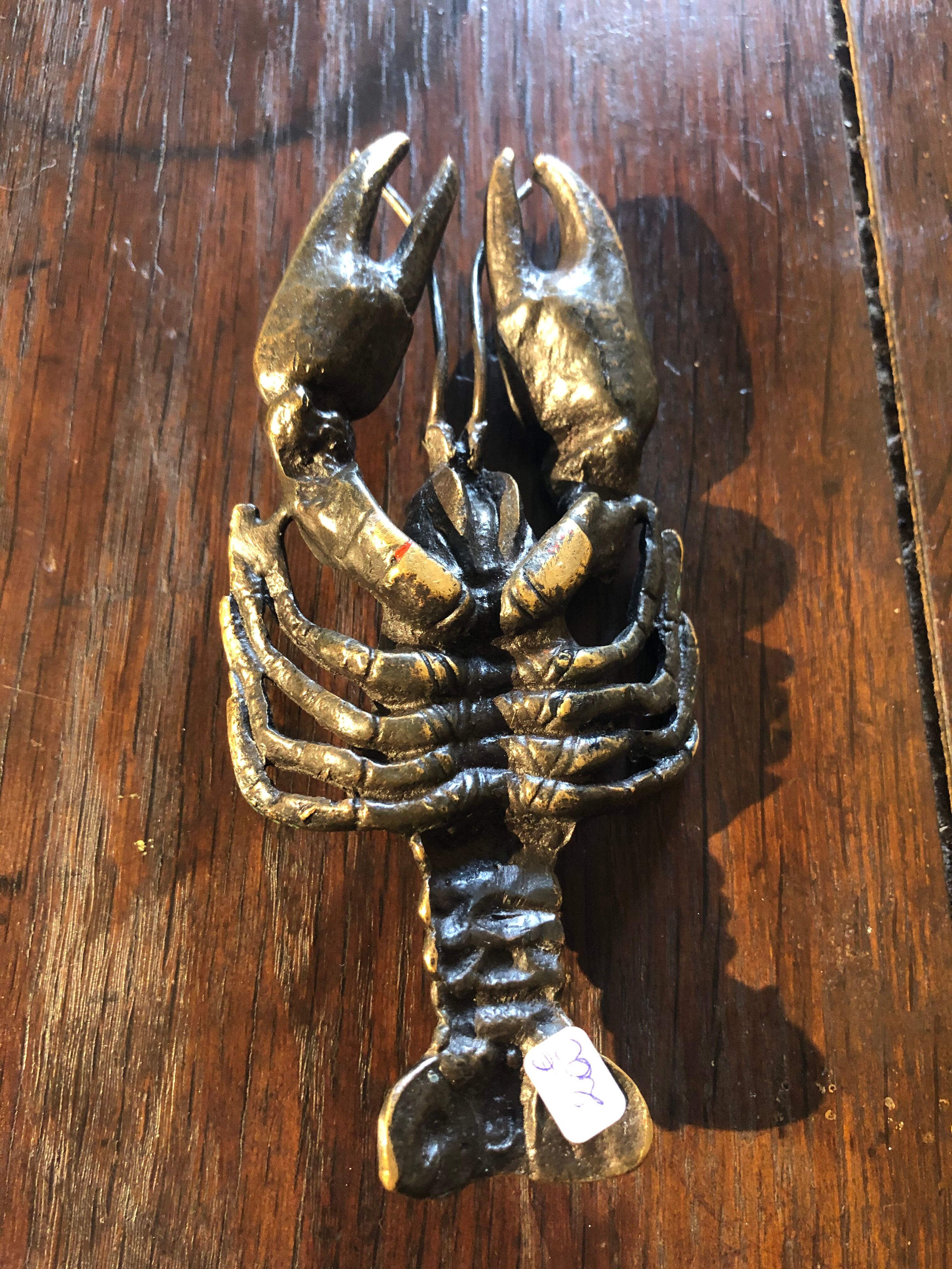 Brass lobster