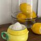 Citrus press, lemon squeezer lemon shape vintage 20s