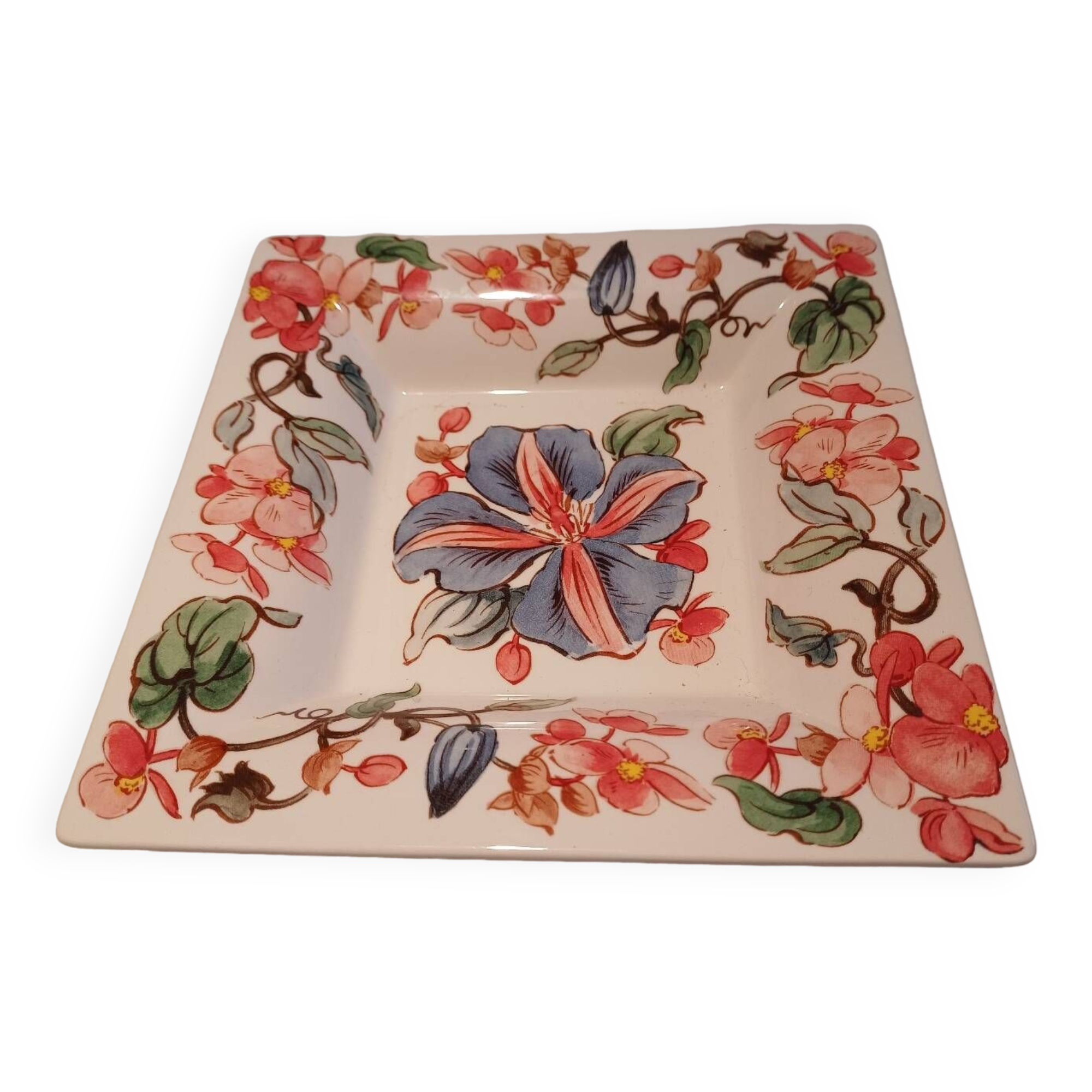 Vide-poche Porcelaine Blanche – Jeux Olympiques 1968, Fabrication Française