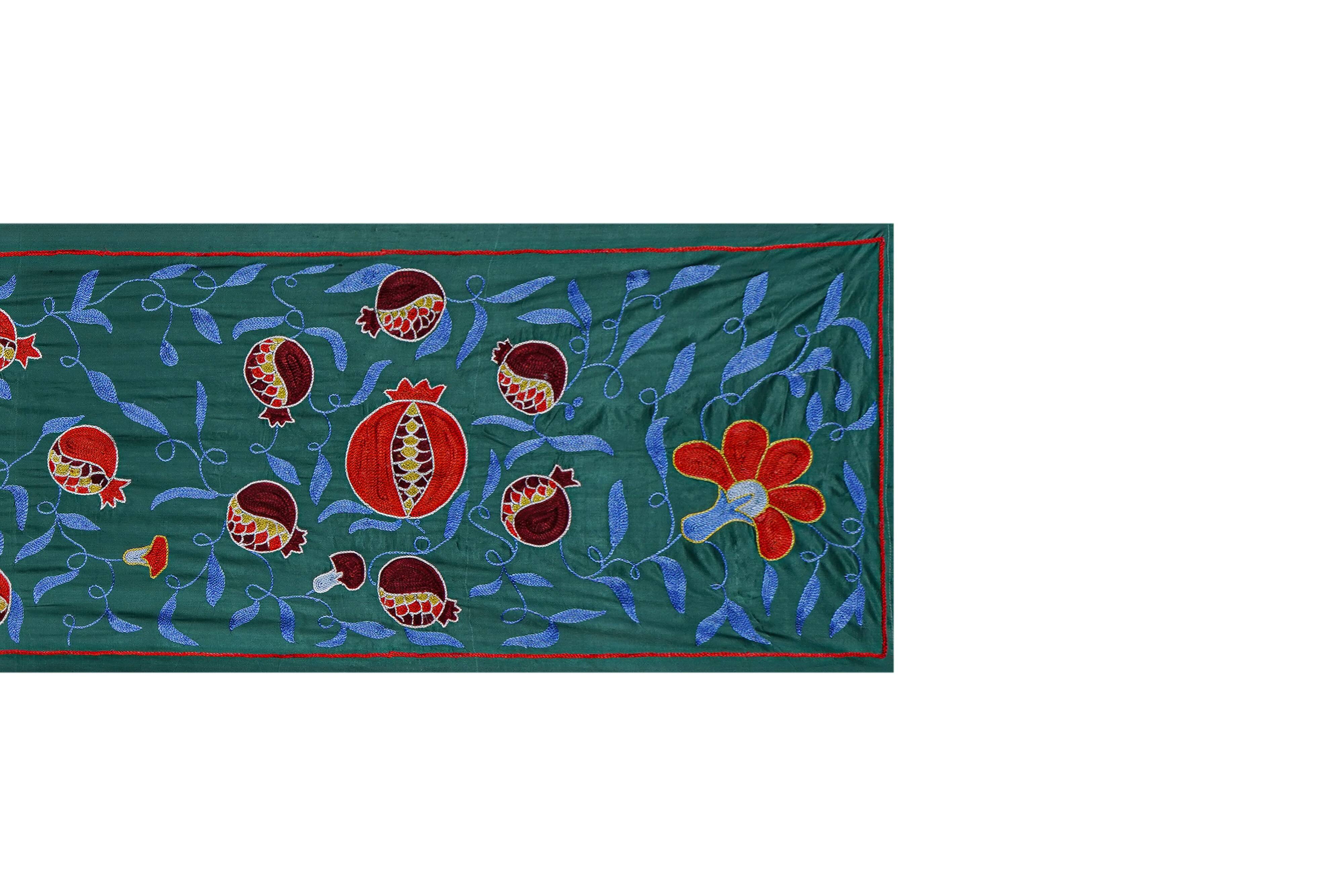 Hand-knotted rug, vintage Turkish rug 52x187 cm
