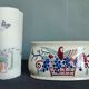 Old ceramic pot cache Lunéville art deco