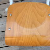 Duo of child school boy chairs