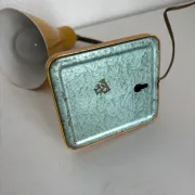 Vintage 1950 bedside lamp for children's desk gum-gutta - 21 cm