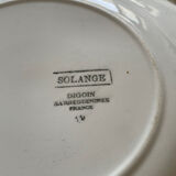 Solange DIGOIN vintage plate