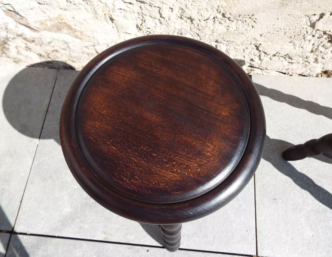 Pair of tripod stools