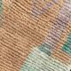 Large Moroccan Berber Boujad Authentic Wool Rug