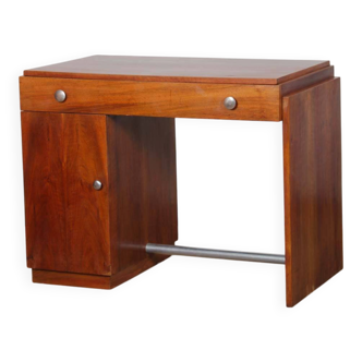 Modernist wooden desk, work from the 1940s.