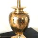 Vintage brass lamp by Le Dauphin