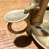 Pair of brass candlesticks