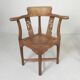 Ensemble de 2 chaises d'angle en teck, années 1980