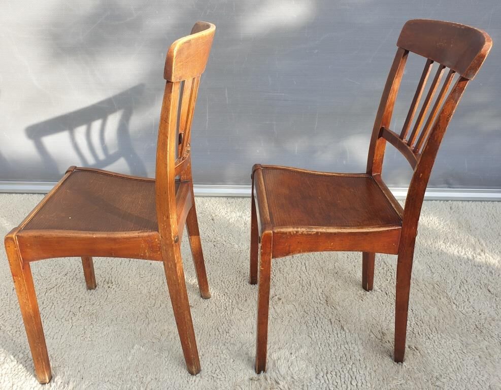 Pair bistrot chairs Stella 1934