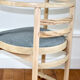 4 vintage Danish Bauhaus armchairs