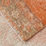 3x12 Pumpink Orange Classic Vintage Runner Rug, 90x353Cm SK 20811