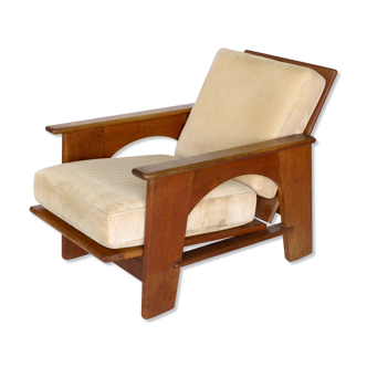 Armchair by Bas van Pelt for Schaik en Berghuis, 1930s