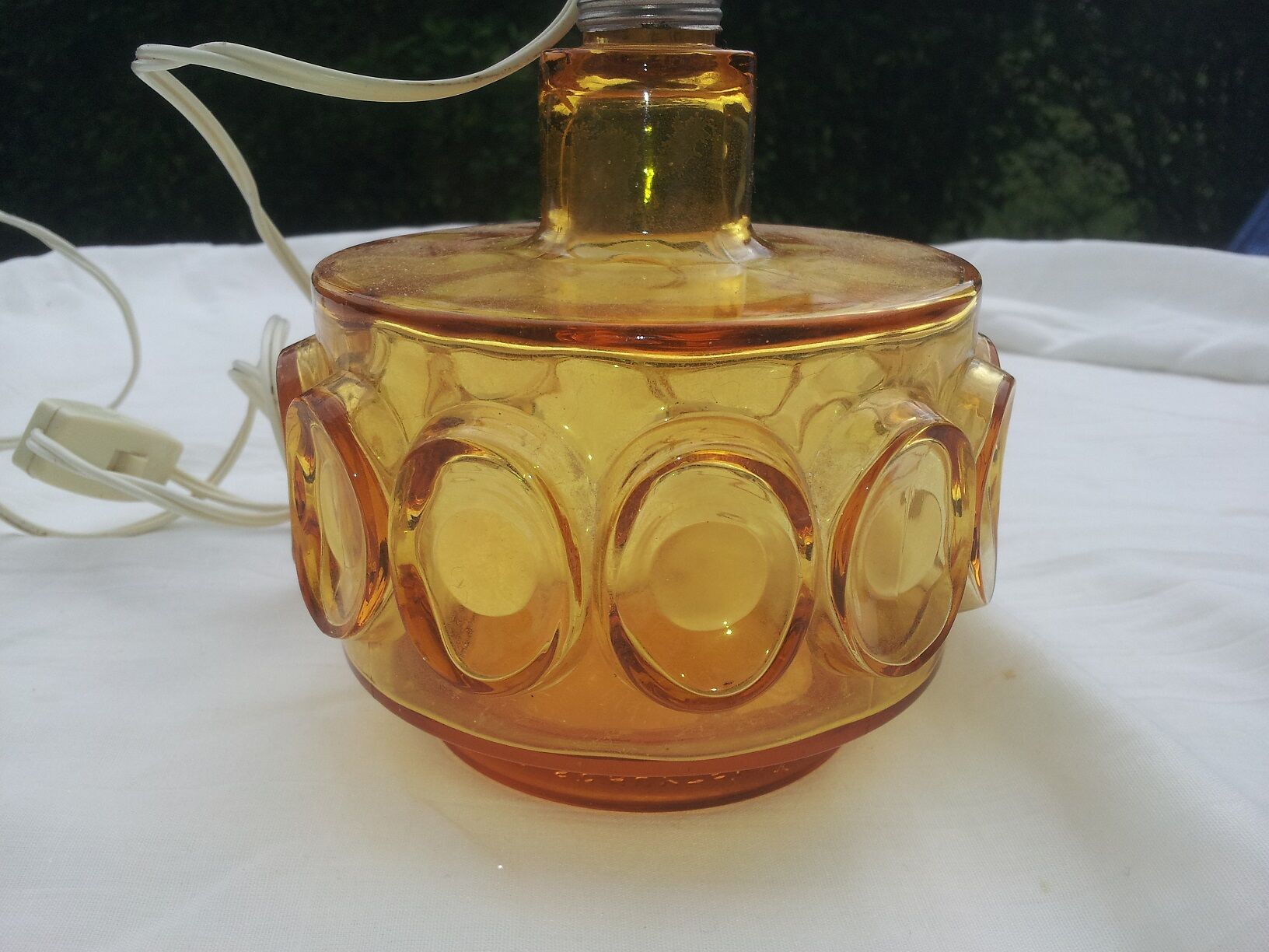 Robert de Schuytener glass lamp foot